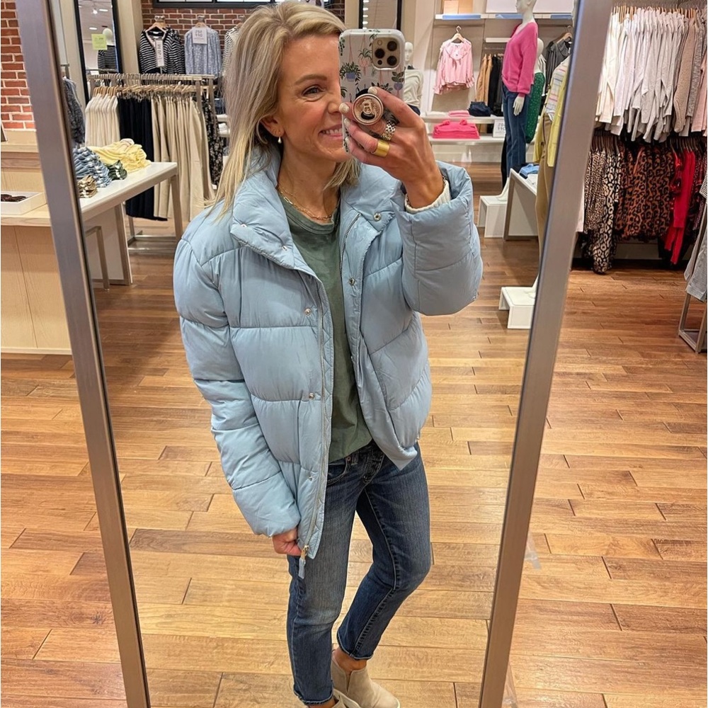 LOFT puffer coat size S